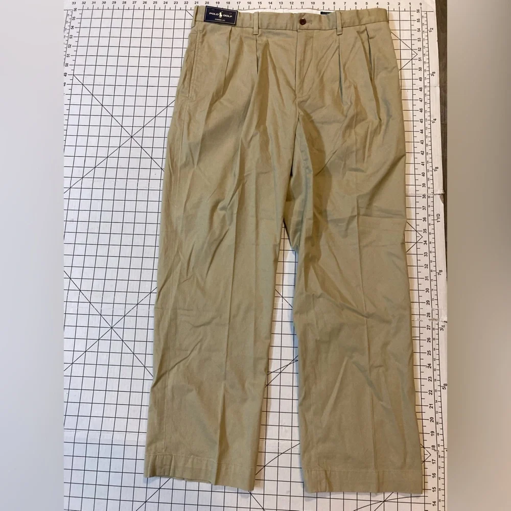 NWT Polo Ralph Lauren Men’s 34/30 Khaki‎ Twill Golf Pants